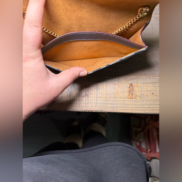 Coach Morgan denim Crossbody in Signature - Picture 6 of 10